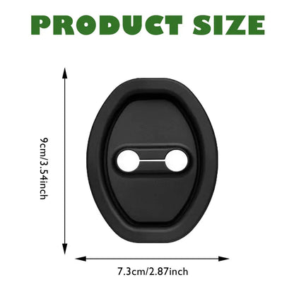 4Pcs Door Latch Lock Cover, Experience Seamless Installation