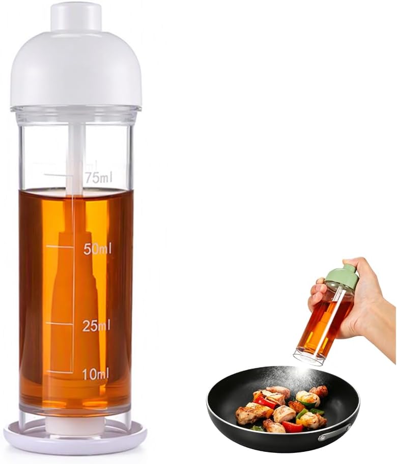 Oil Sprayer for Cooking, 100ml Downward Mist Spray Bottle