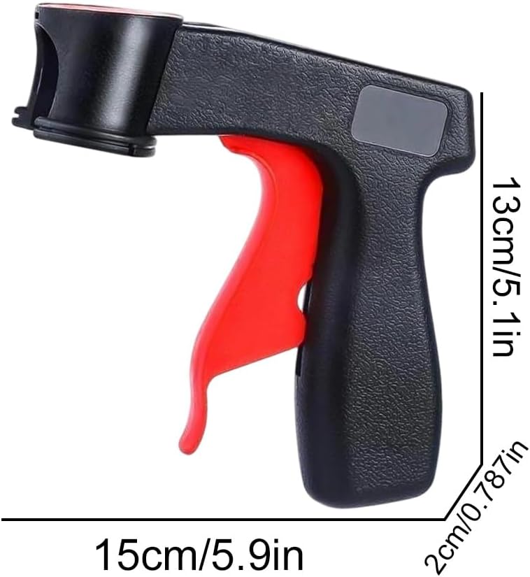 2Pcs Universal Spray Paint Can Handle, Ergonomic Full-Hand Trigger Spray Can Tool