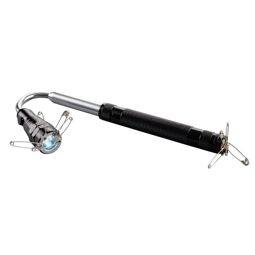 Portable Telescopic Flexible Extensible Led Flashlights Torch Magnetic Head Pick Up Tool