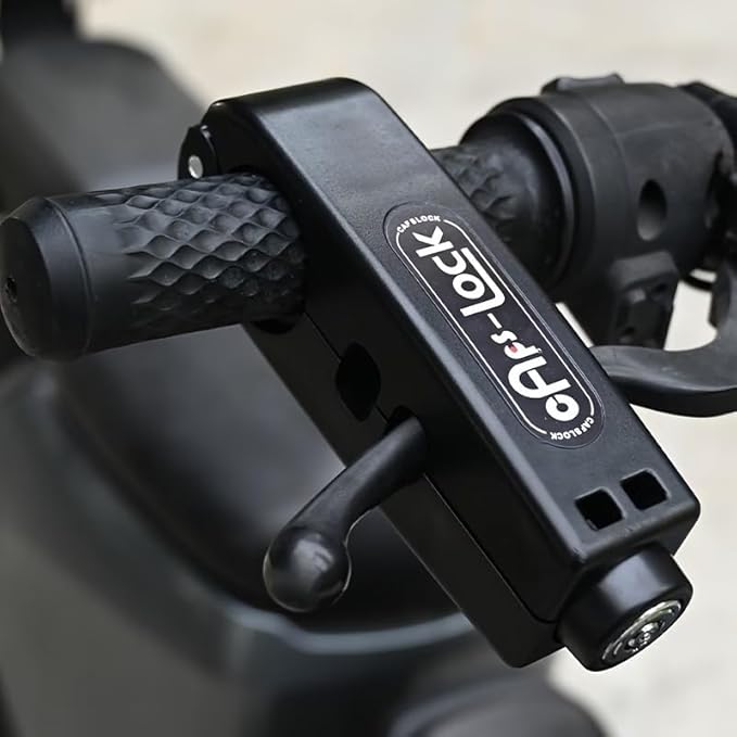 Motorcycle Front Brake Security Lock Electric Bike Handlebars Lock