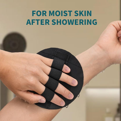 2PCS Rubber Body Exfoliating Gloves, Dead Skin Remover