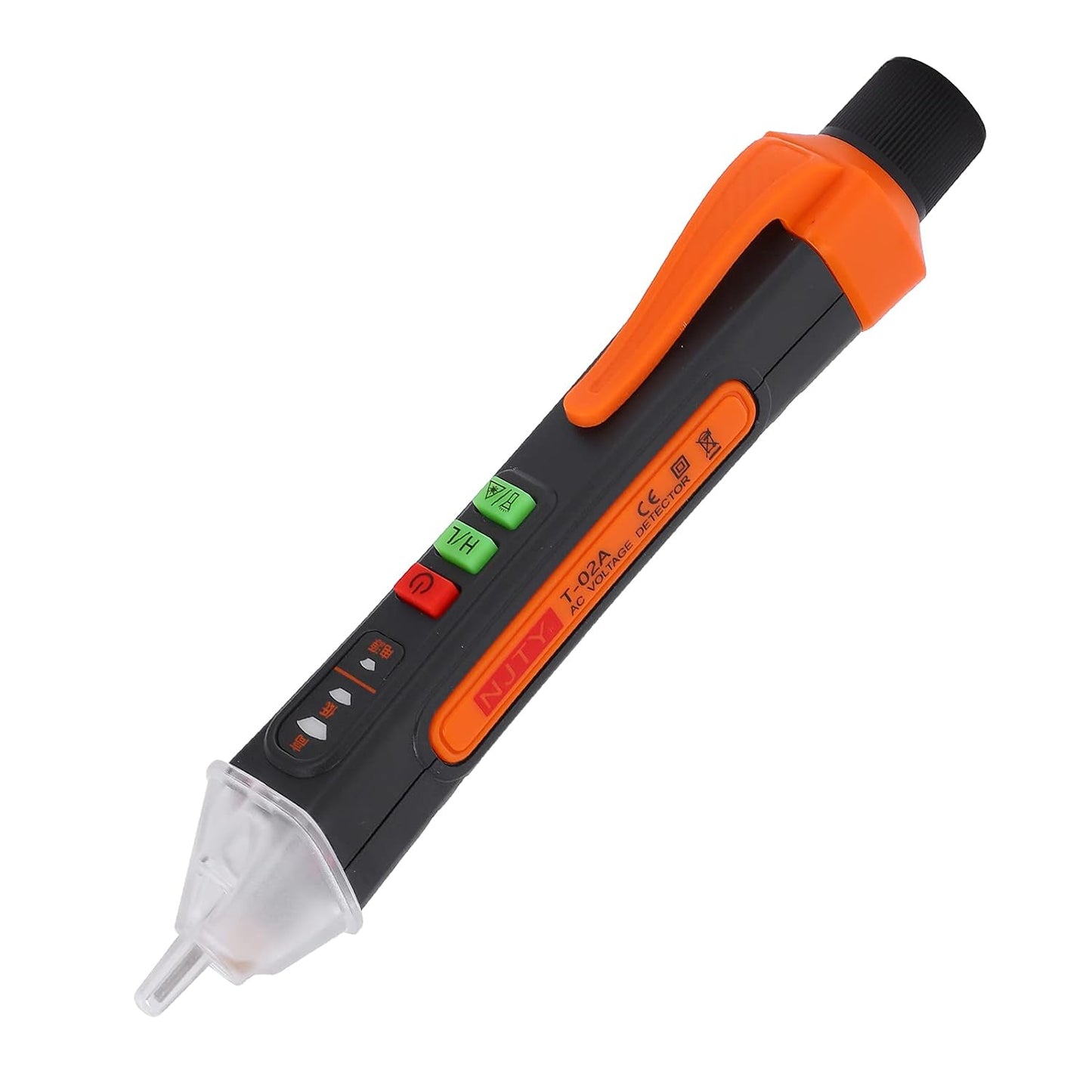 Voltage Tester, Live Wire Tester with Alarm and Flashlight, Non Contact Voltage Detector