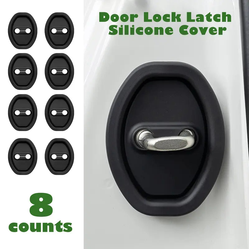 4Pcs Door Latch Lock Cover, Experience Seamless Installation