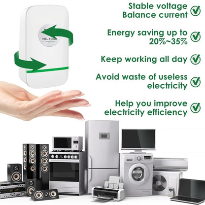 2026 Updated Power Saver 90-250V 30KW Electricity Saving Box Household Energy Saver US Plug