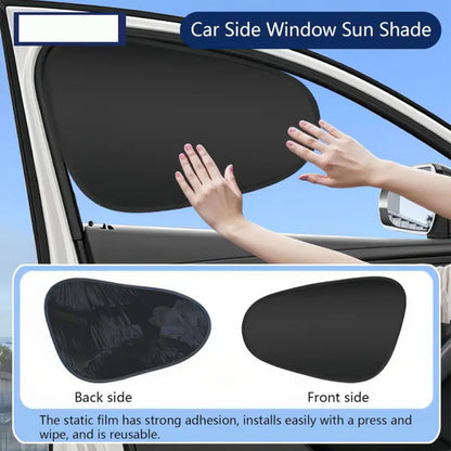 Car Side Window Sunshade (4 PCS and 2 PCS)