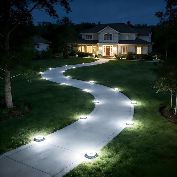 2PCS 2-in-1 Waterproof Solar Outdoor LED Lights - Solar Powered