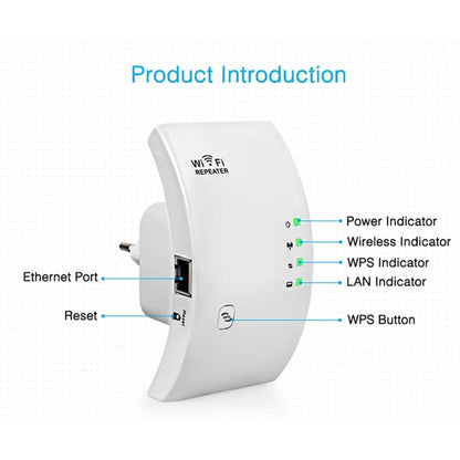 Repeater Range Extender 300Mbps Network Wi fi Amplifier Signal Booster Repetidor Access Point