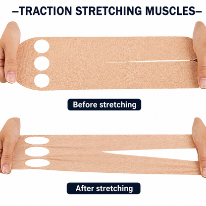 8Pcs Precut Kinesiology Tape for Wrist, Athletic Sports Tape for Wrist Support & Stability
