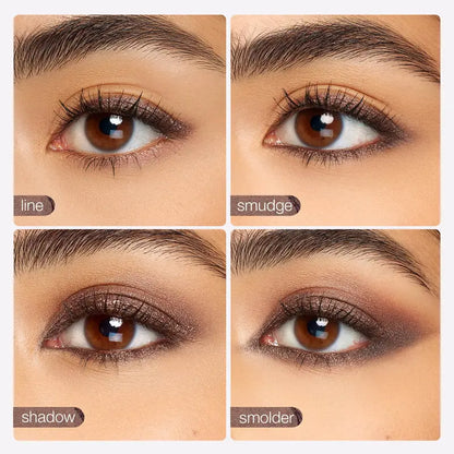 2 in 1 Eyeliner Eyeshadow Multi-Use Waterproof Makeup Doubles with Smudger Applicator