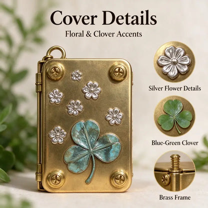 Mini Compact Flower Press for Crafters, Handmade 1-Piece Flower Press