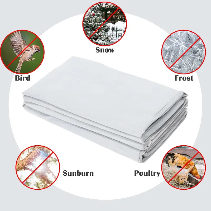Plant Frost Protection Cover - Winter Frost Protection For Trees, Plants, and Shrubs