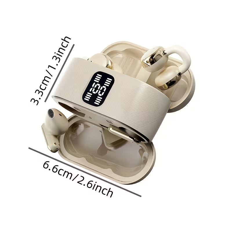 Wireless Bluetooth Headphones,Tiny Size Invisible Earbuds,Waterproof With Mic