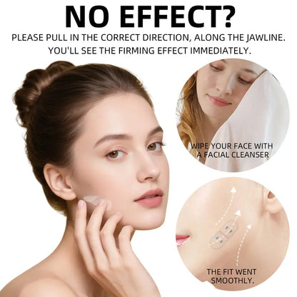 120 Pcs Invisible Face Lifting Tape - Adults' Instant V-Line Jawline