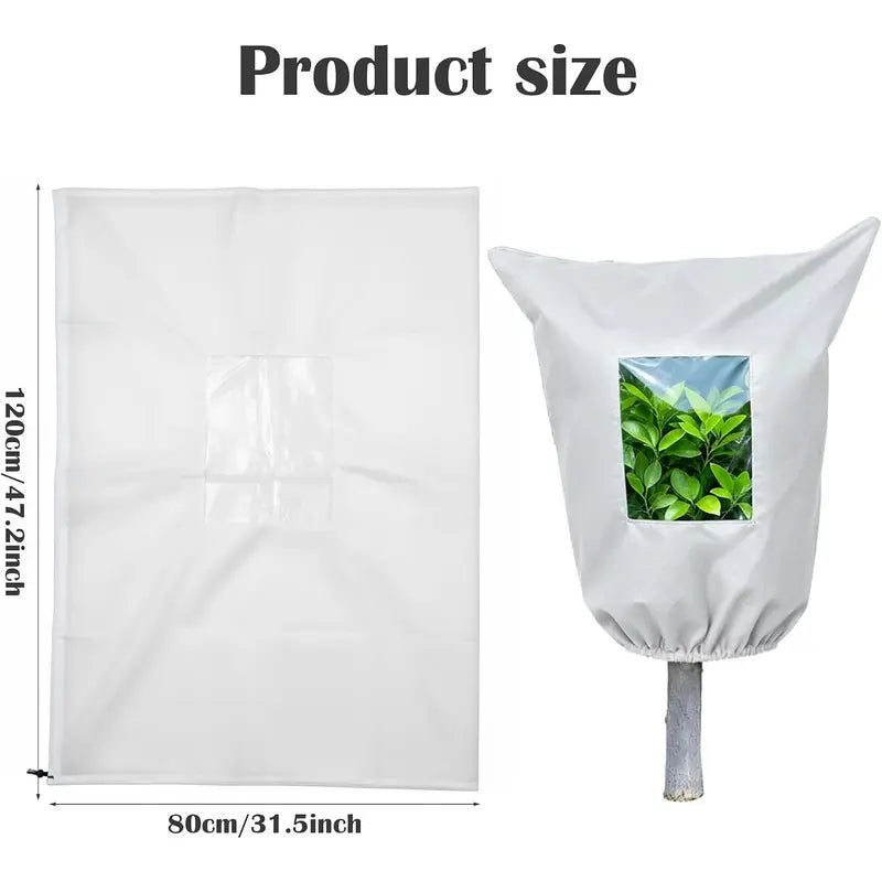 Plant Frost Protection Cover - Winter Frost Protection For Trees, Plants, and Shrubs