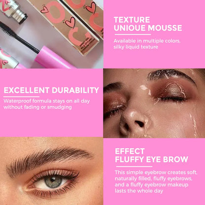 Eyebrow Tint , A Long-Lasting, Waterproof, and Sweat-Resistant,Hair Color Kit