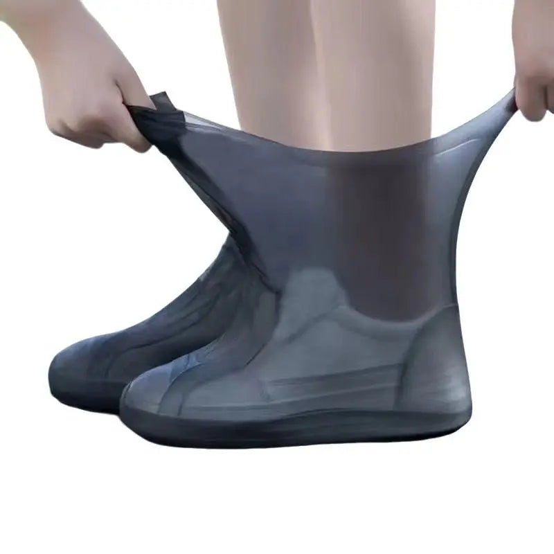 Outdoor Reusable Latex Rain Boot Covers, Waterproof, Durable