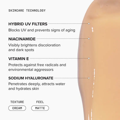 Matte Universal Tinted Moisturizer SPF 46 1.7 fl oz Facial Hydrate