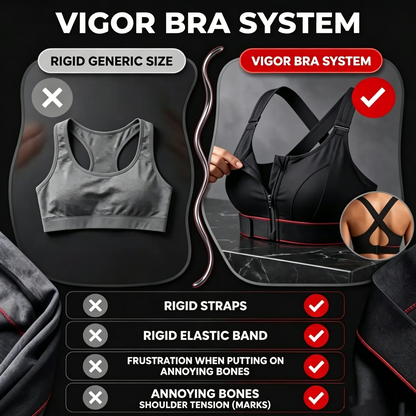 Sports Bras for Women High Impact Full Support Workout Wirefree Front Adjustable Shockproof Vest Bra