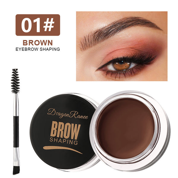 3D Matte Eyebrow Cream Long Lasting Waterproof and Enhancers Eyebrow Soft Smooth