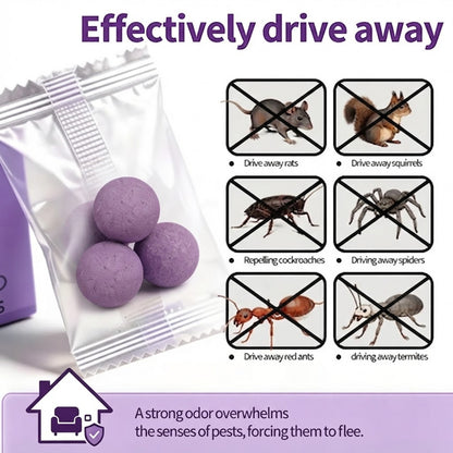 12-Pack Rodent Repellent Balls for Home Kitchen Effective Pest Control Solution