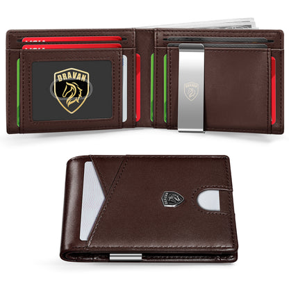 Father's Day Gifts, Men's Minimalist Carbon Fiber Card Holder