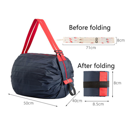Large Capacity Portable Oxford Cloth Accordion Travel Bag