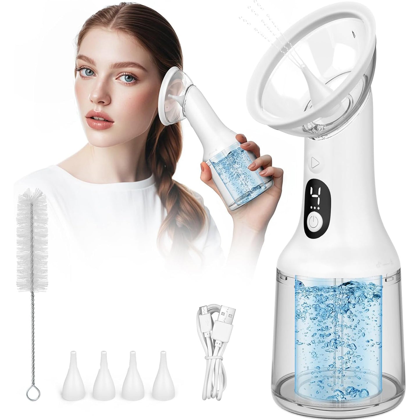 Visualized Electric Ear Washer — 200ml Large Capacity