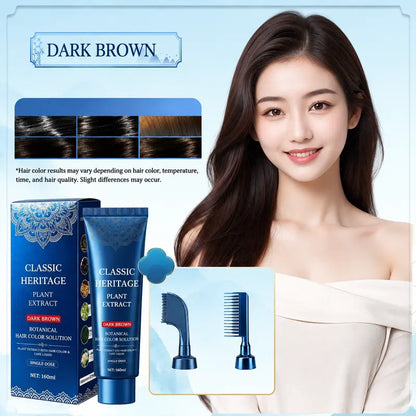 Dual-Comb Easy Hair Color Comb for Home Use
