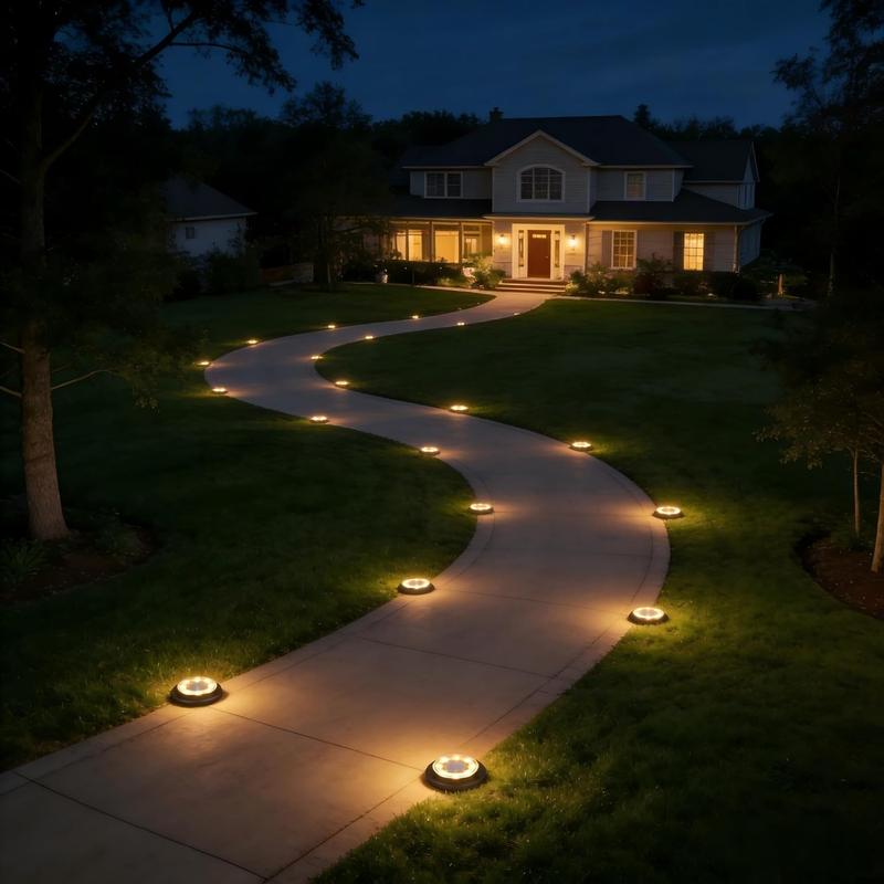 2PCS 2-in-1 Waterproof Solar Outdoor LED Lights - Solar Powered