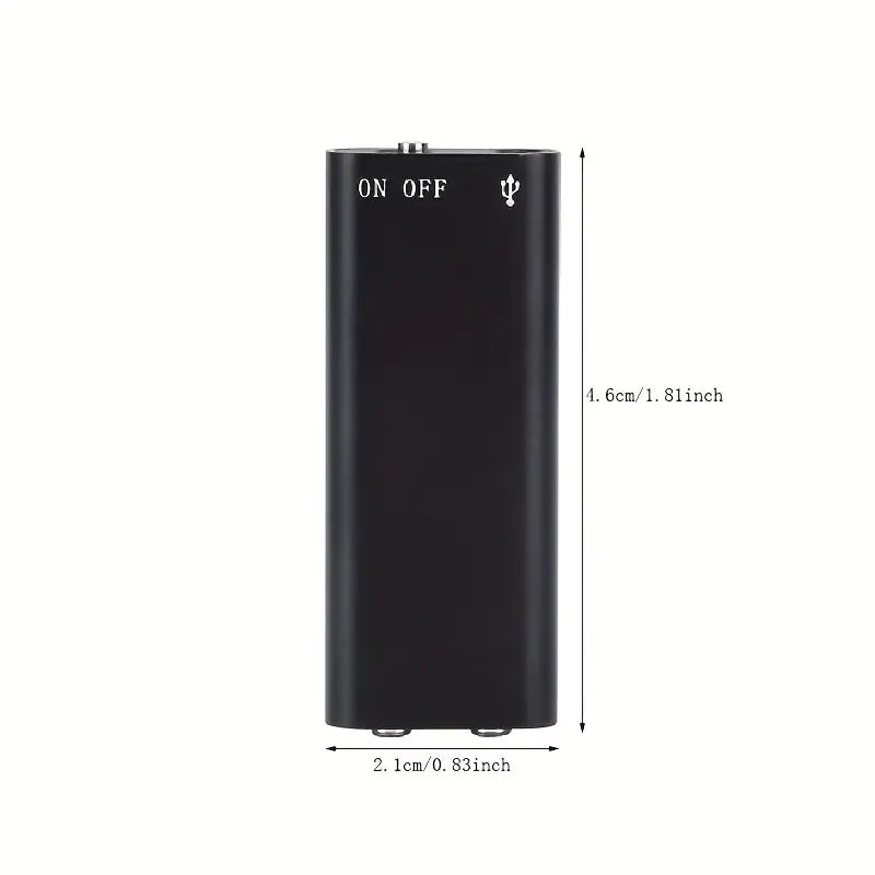 Ultra Mini Magnetic Recorder,Voice Activated,HD Noise Reduction, One-Touch Recording
