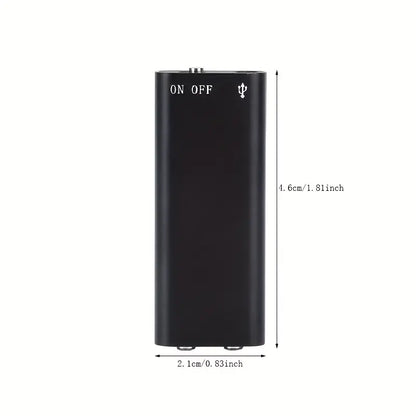 Ultra Mini Magnetic Recorder,Voice Activated,HD Noise Reduction, One-Touch Recording