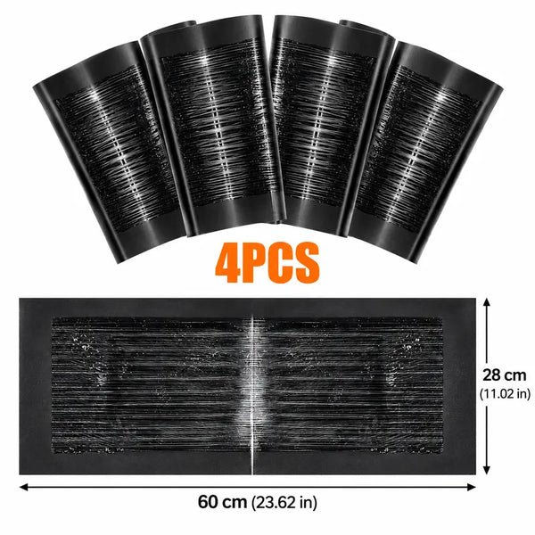4-Pack Extra Large Mouse Glue Traps, Strong Adhesive Sticky Boards
