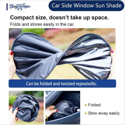 Car Side Window Sunshade (4 PCS and 2 PCS)