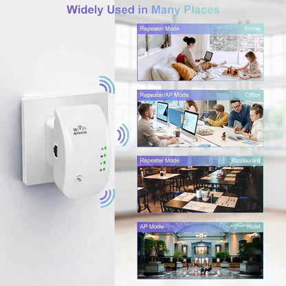 Repeater Range Extender 300Mbps Network Wi fi Amplifier Signal Booster Repetidor Access Point