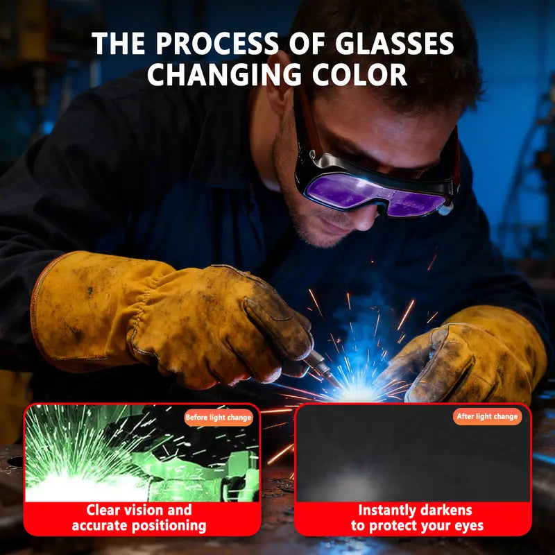 Auto Darkening Welding Goggle Safety Protective Welding Glasses Mask Helmet