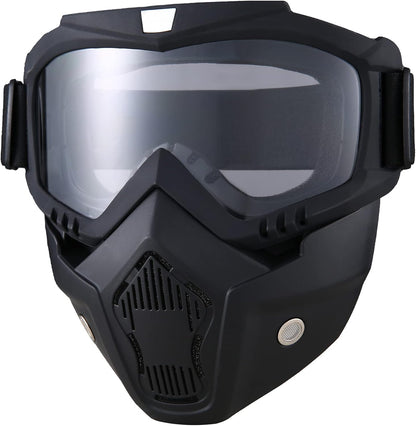 Detachable Full Face Goggle Mask
