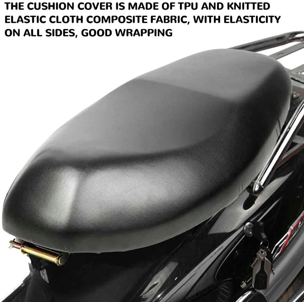 Motorcycle Scooter Seat Cover, Universal Motorbike Seat Cover with Elastic