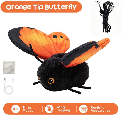 Interactive Cat Toy Cute Butterfly Shape Pet Exercise Toy