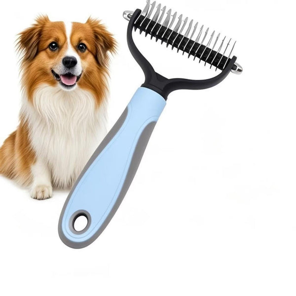 Dog Grooming Brush Hair Removal Comb For Dogs Cat Detangler Dematting Brush Grooming Tool