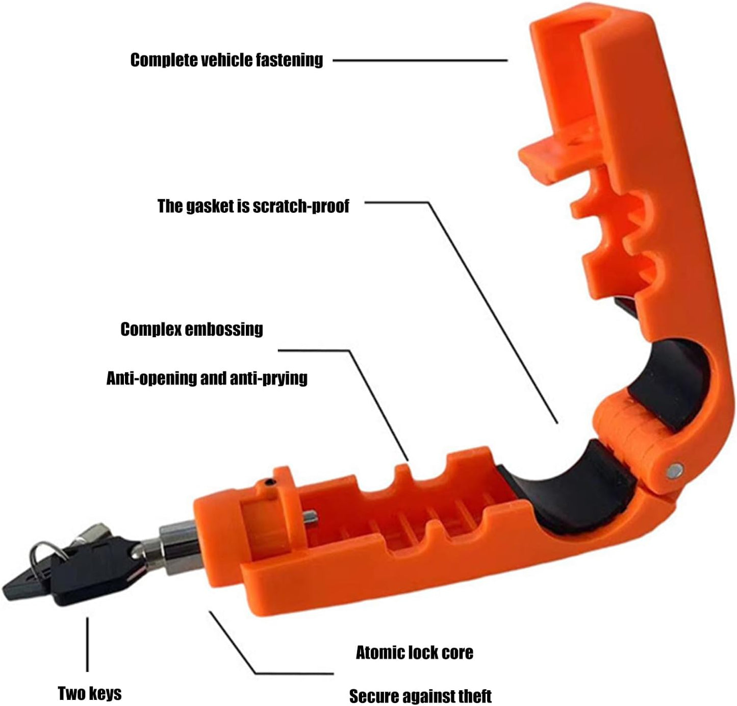 Motorcycle Front Brake Security Lock Electric Bike Handlebars Lock