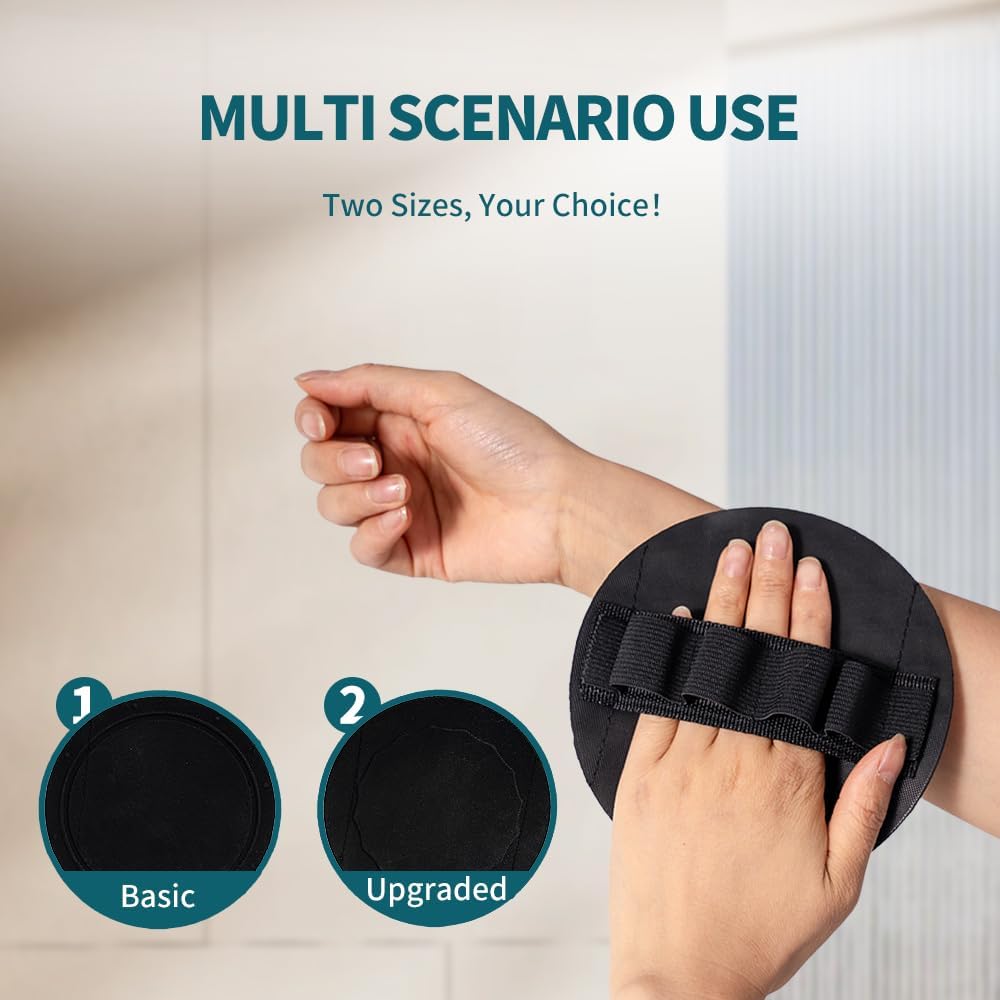 2PCS Rubber Body Exfoliating Gloves, Dead Skin Remover