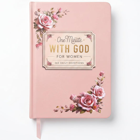 One Minute With God for Women: 2026 Women's Daily Devotional & Prayer Journal