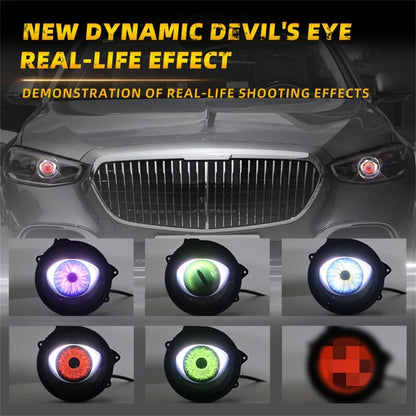 Third Generation Dynamic Big Eye Lights, Dynamic Big Eye Ball Fog Lights 6-Mode