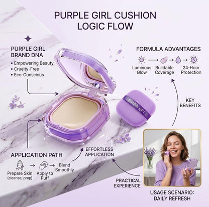 Full Coverage Creamy Foundation 24h Long-Lasting Waterproof