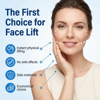 120 Pcs Invisible Face Lifting Tape - Adults' Instant V-Line Jawline