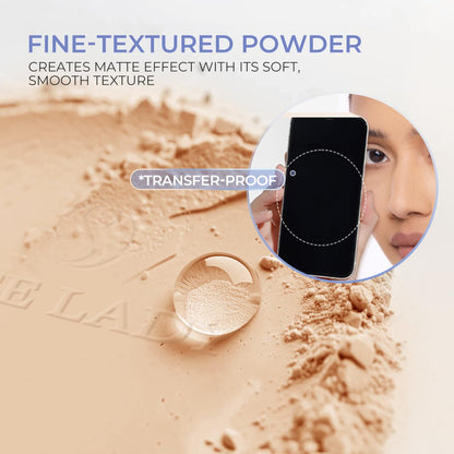 New Professional Face Setting Pressed Powder, Oil Control, Waterproof, Matte Finish, Natural Look