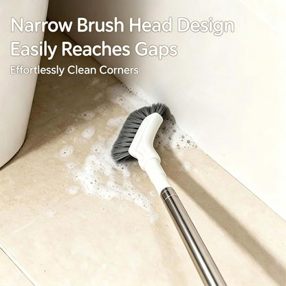 2PACK Telescopic Long Handle Crevice Cleaning Brush for Narrow Gaps