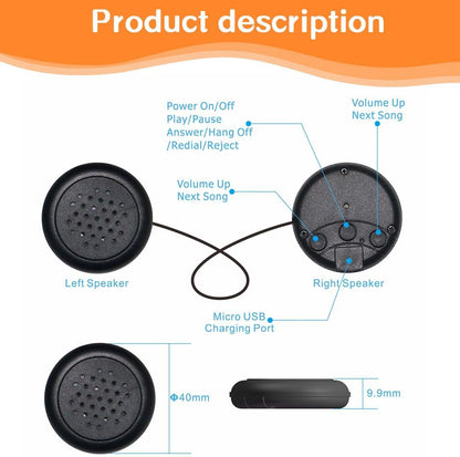 Over The Ear Headband Headphones - Kids Headphones Volume Limited with Thin Speakers