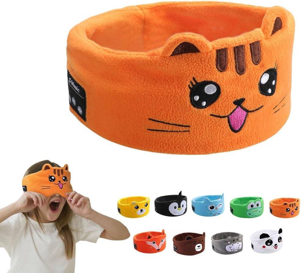 Over The Ear Headband Headphones - Kids Headphones Volume Limited with Thin Speakers